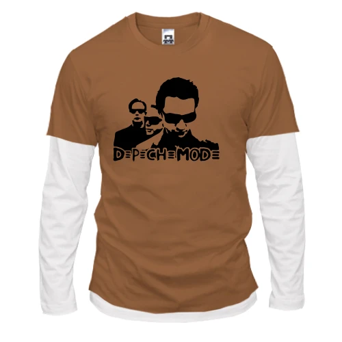 Мужской лонгслив Комби Depeche with glasses
