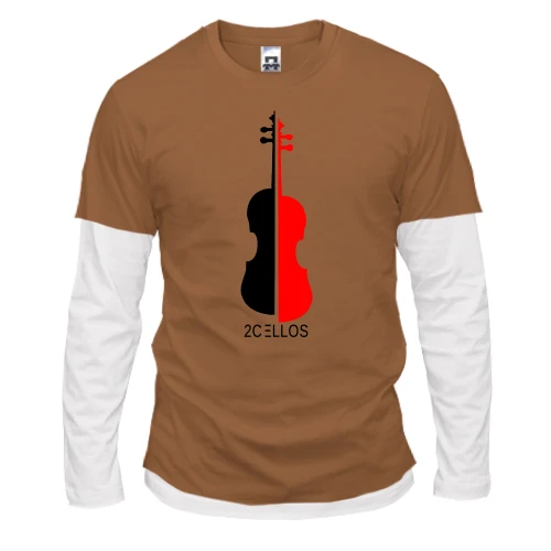 Мужской лонгслив Комби 2 CELLOS