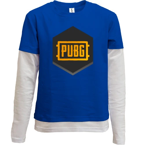 Комбинированный детский лонгслив, синий, PUBG (3)