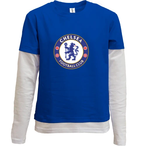 Комбинированный детский лонгслив Chelsea