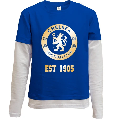 Комбинированный детский лонгслив Chelsea 1905