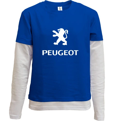 Комбинированный детский лонгслив Peugeot