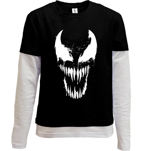 Комбінований дитячий лонгслів з Venom