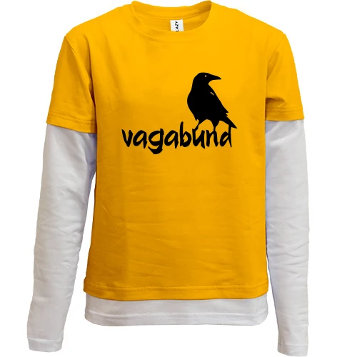 Комбинированный детский лонгслив Vagabund