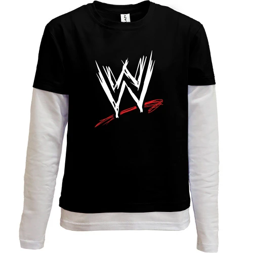 Комбинированный детский лонгслив WWE
