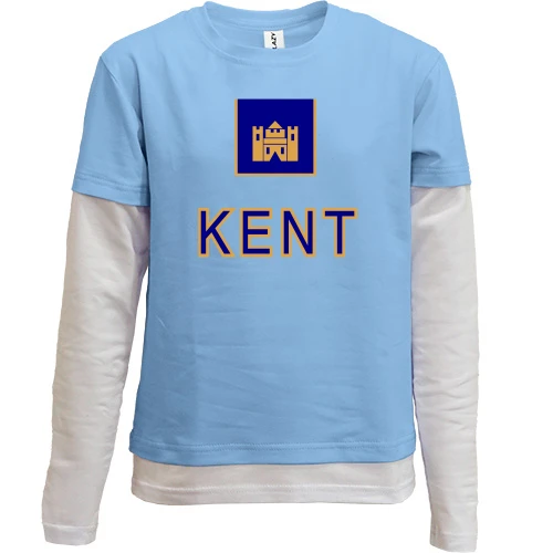 Комбинированный детский лонгслив KENT