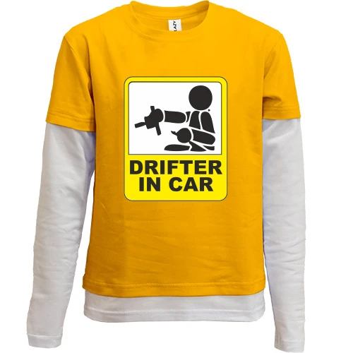 Комбинированный детский лонгслив Drifter