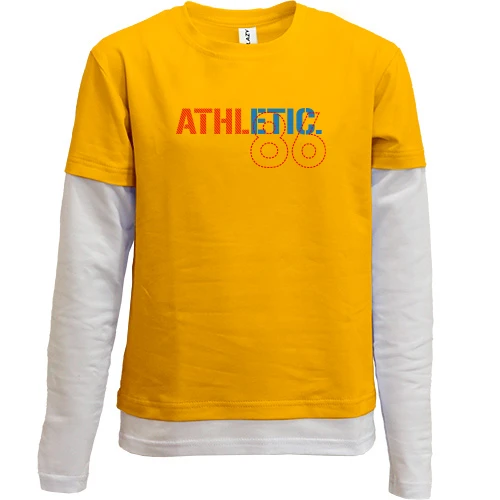 Комбинированный детский лонгслив Athlletic 86
