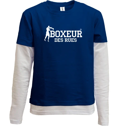 Комбинированный детский лонгслив Boxeur Des Rues