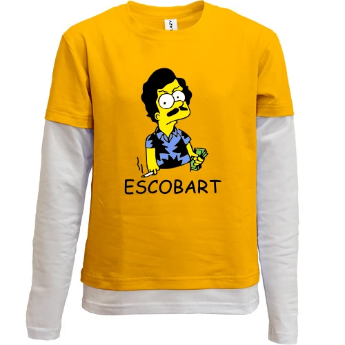 Комбинированный детский лонгслив ESCOBART