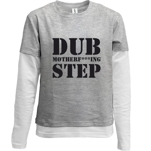 Комбинированный детский лонгслив Dubstep 5