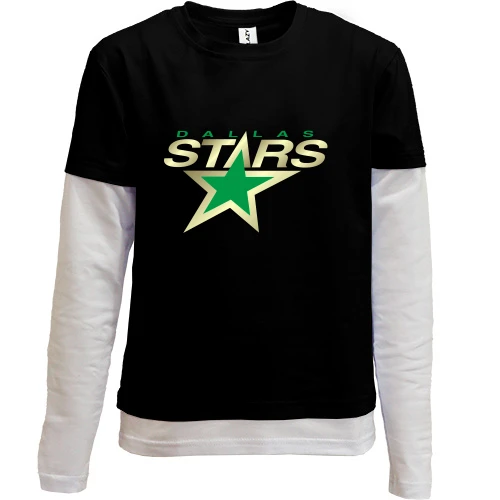 Комбинированный детский лонгслив Dallas Stars