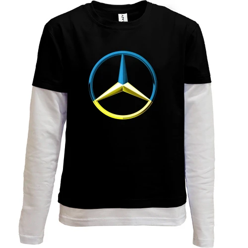 Комбінований дитячий лонгслів Mercedes-Benz UA