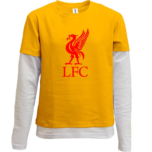 Комбинированный детский лонгслив LFC
