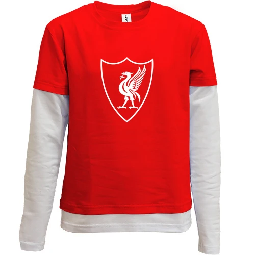 Комбинированный детский лонгслив Ливерпуль (LFC)