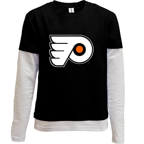 Комбинированный детский лонгслив Philadelphia Flyers