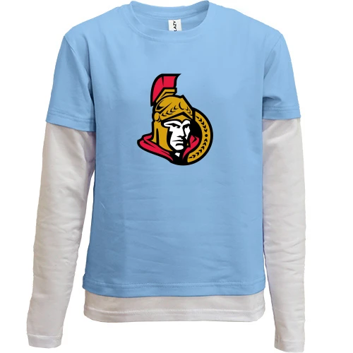 Комбинированный детский лонгслив Ottawa Senators (NHL)