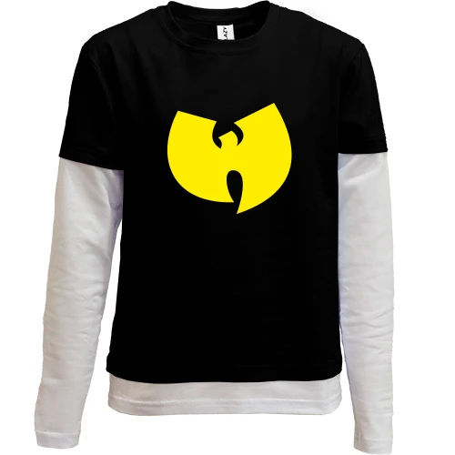 Комбинированный детский лонгслив Wu-tang clan
