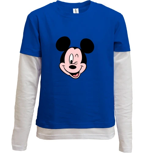 Комбінований дитячий лонгслів Mickey Mouse 2
