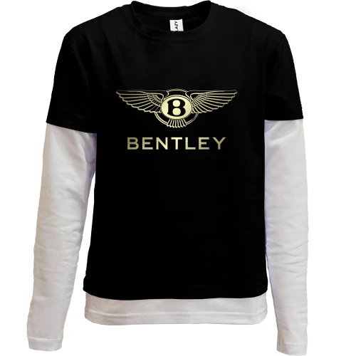 Комбинированный детский лонгслив Bentley