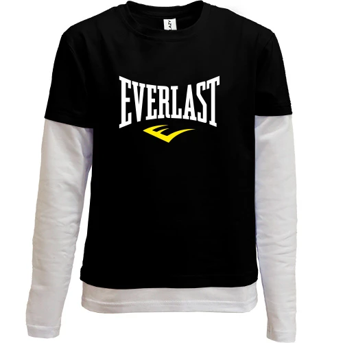 Комбинированный детский лонгслив Everlast
