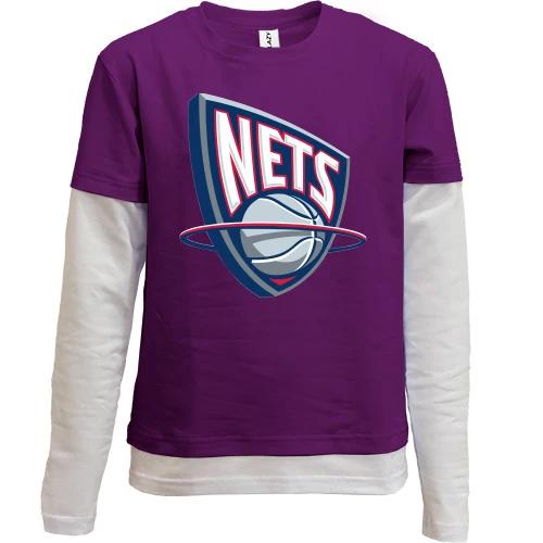 Комбинированный детский лонгслив nets