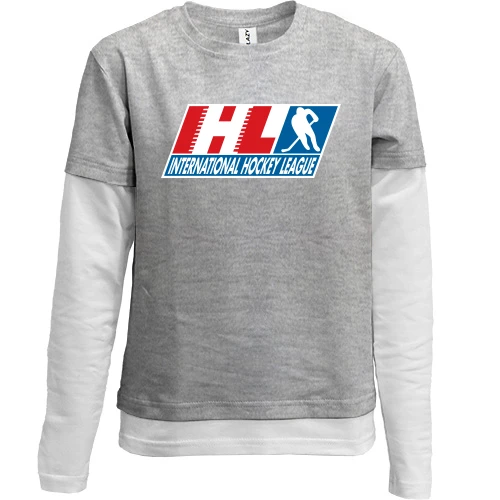 Комбинированный детский лонгслив International Hockey League (IHL)