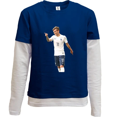 Комбинированный детский лонгслив c Antoine Griezmann 2