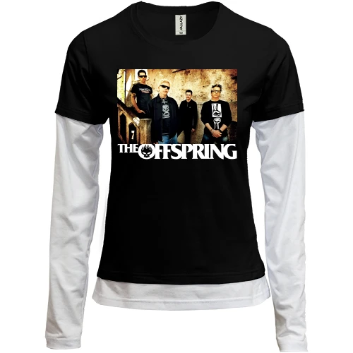 Женский лонгслив Комби, черный, The Offspring (3)