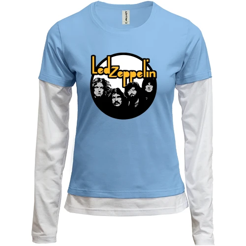 Жіночий лонгслів Комбі Led Zeppelin (диск)