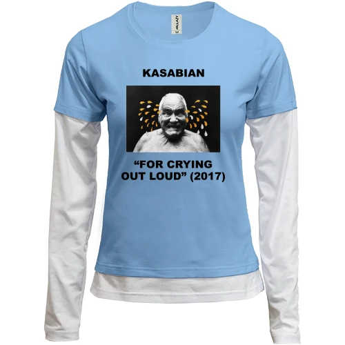 Женский лонгслив Комби Kasabian - For Crying Out Loud