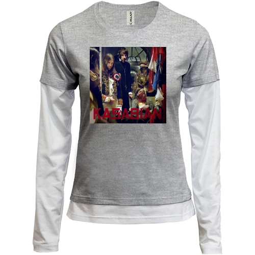 Женский лонгслив Комби Kasabian West Ryder Pauper Lunatic Asylum