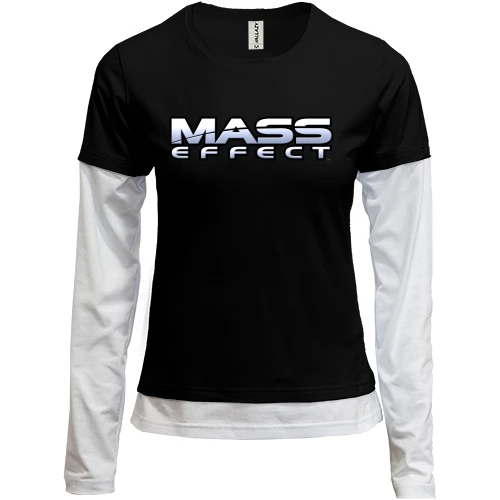 Женский лонгслив Комби Mass Effect