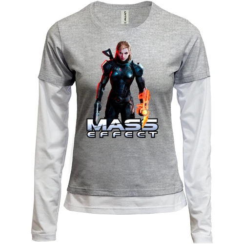Женский лонгслив Комби Mass Effect Jane Shepard