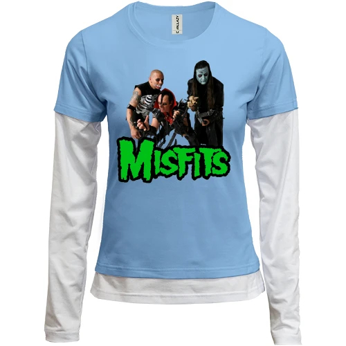 Женский лонгслив Комби Misfits Band
