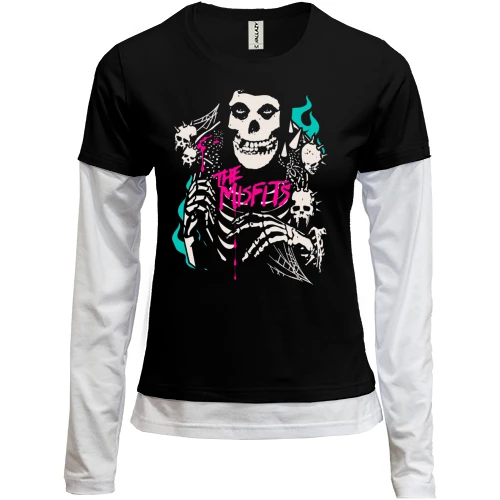 Женский лонгслив Комби The Misfits Art