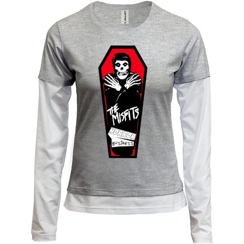 Женский лонгслив Комби The Misfits Horror Business