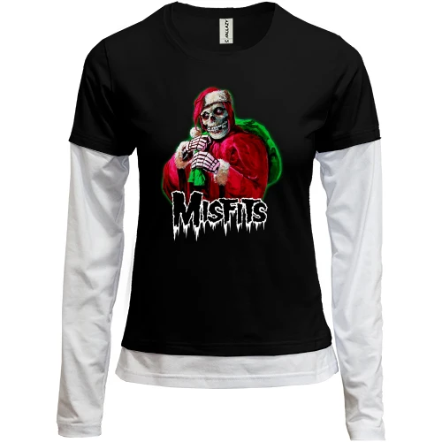 Женский лонгслив Комби The Misfits Santa