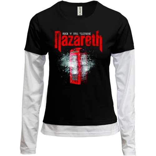 Женский лонгслив Комби Nazareth - Rock ’n’ Roll Telephone