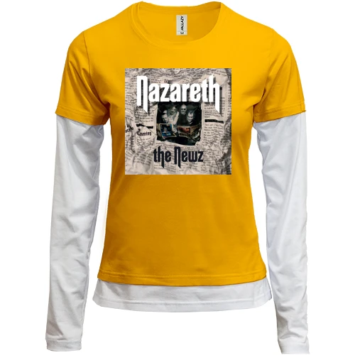 Женский лонгслив Комби Nazareth - The Newz