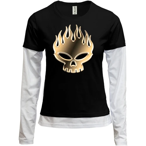 Женский лонгслив Комби The Offspring Gold