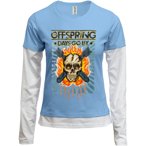 Женский лонгслив Комби The Offspring - Days Go By (2)
