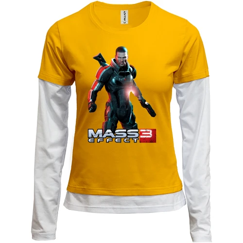 Женский лонгслив Комби Mass Effect 3 (2)