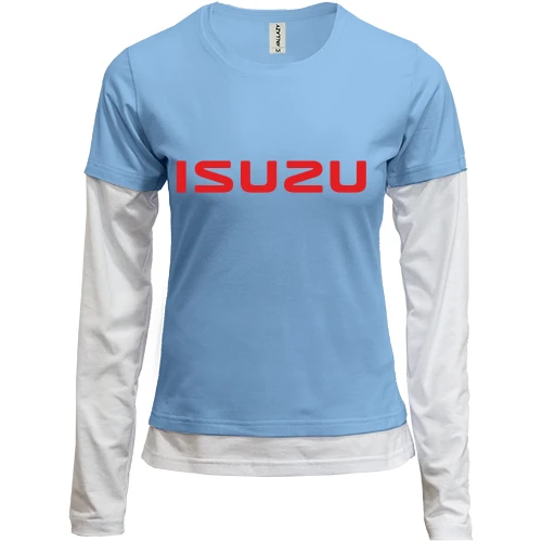 Женский лонгслив Комби Isuzu