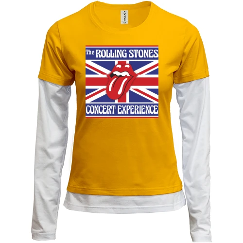 Женский лонгслив Комби Rolling Stones Concert Expereance