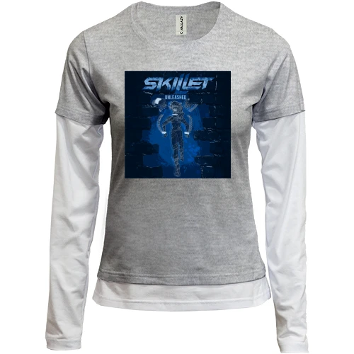 Женский лонгслив Комби Skillet Unleashed