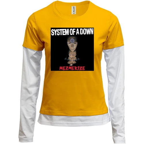 Женский лонгслив Комби System Of A Down - Mezmerize