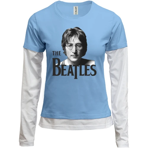 Женский лонгслив Комби Джон Леннон (The Beatles)