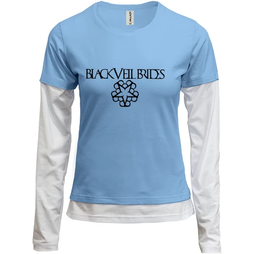 Женский лонгслив Комби Black veil brides