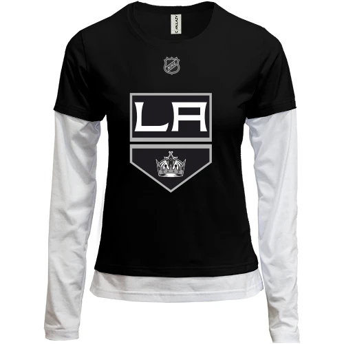 Женский лонгслив Комби Los Angeles Kings (LA)
